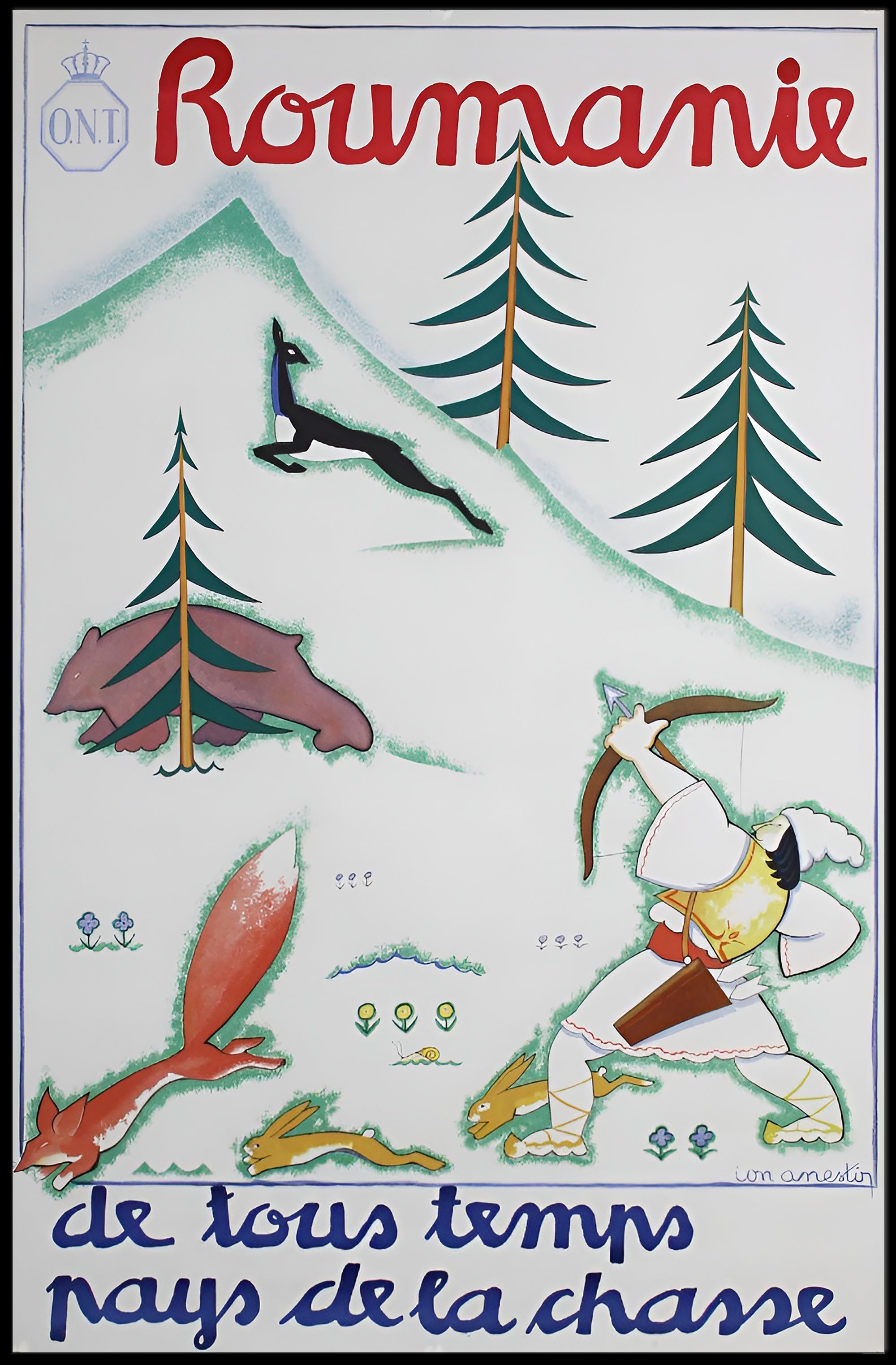 Vintage Hunting in Romania: Cultural or Heritage Poster PosterGoat