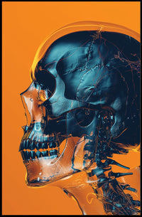 Vibrant Anatomy Poster PosterGoat