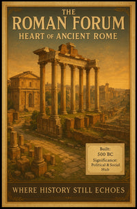 The Roman Forum Heart of Ancient Rome Poster