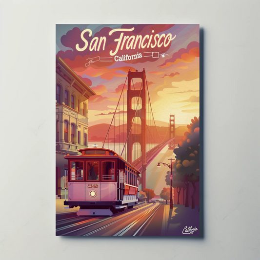 San Francisco Vintage Poster