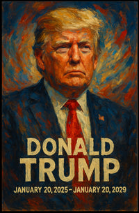 Donald Trump Presidential Term Poster