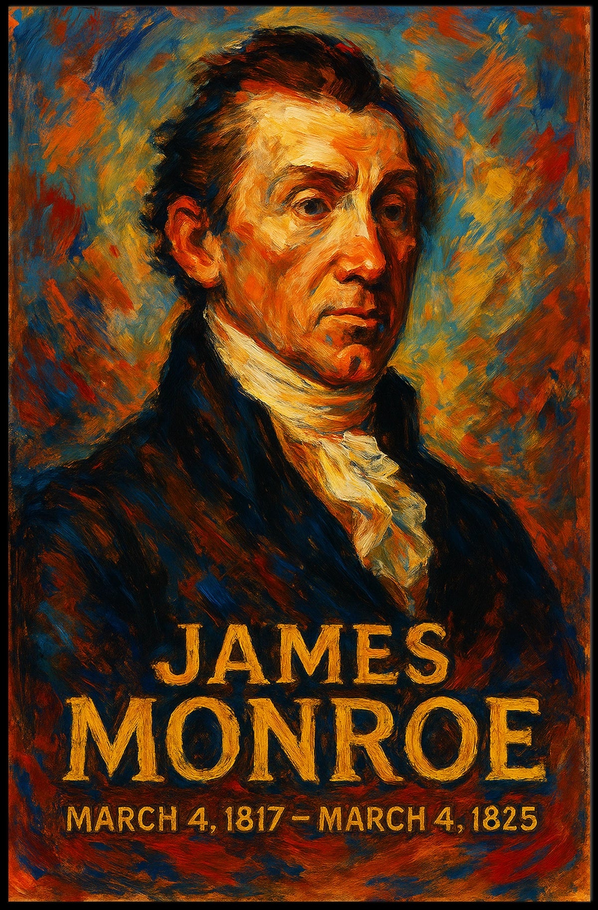 James Monroe 5Th President Poster