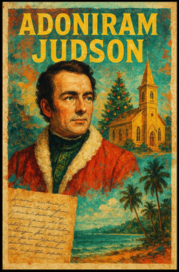 Adoniram Judson Faithful Legacy Historical or Presidential Poster