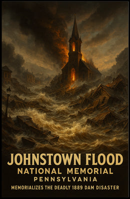 Johnstown Flood Memorial Poster