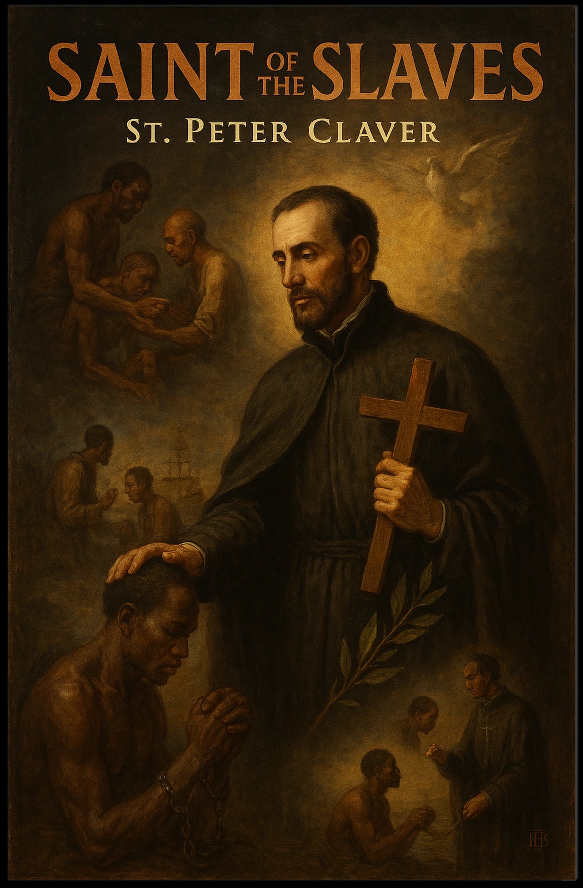 Saint Peter Claver Saint of the Slaves Poster