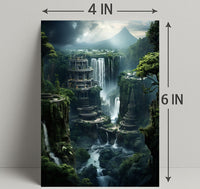 Enchanted Waterfalls Of The Lost City Poster