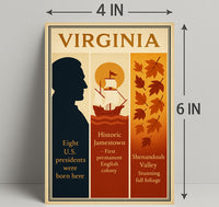 Virginias Presidential Heritage Poster PosterGoat
