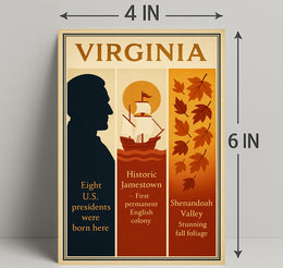 Virginias Presidential Heritage Poster PosterGoat