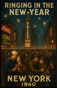 Ringing in the New Year New York 1940 Poster
