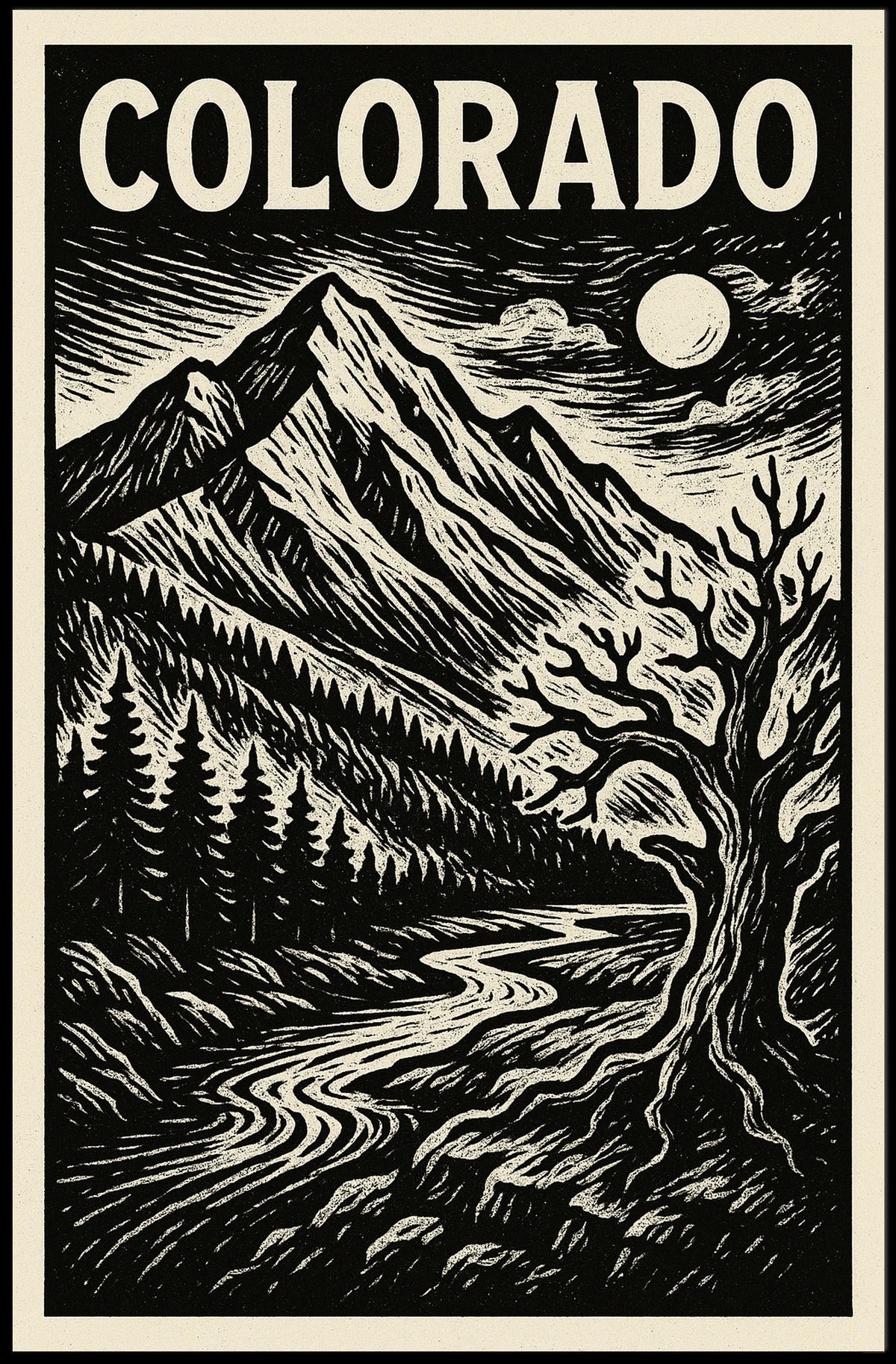 Majestic Colorado Poster