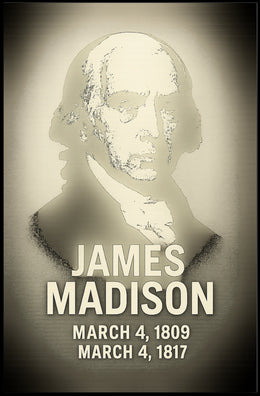 James Madison 4Th President Poster