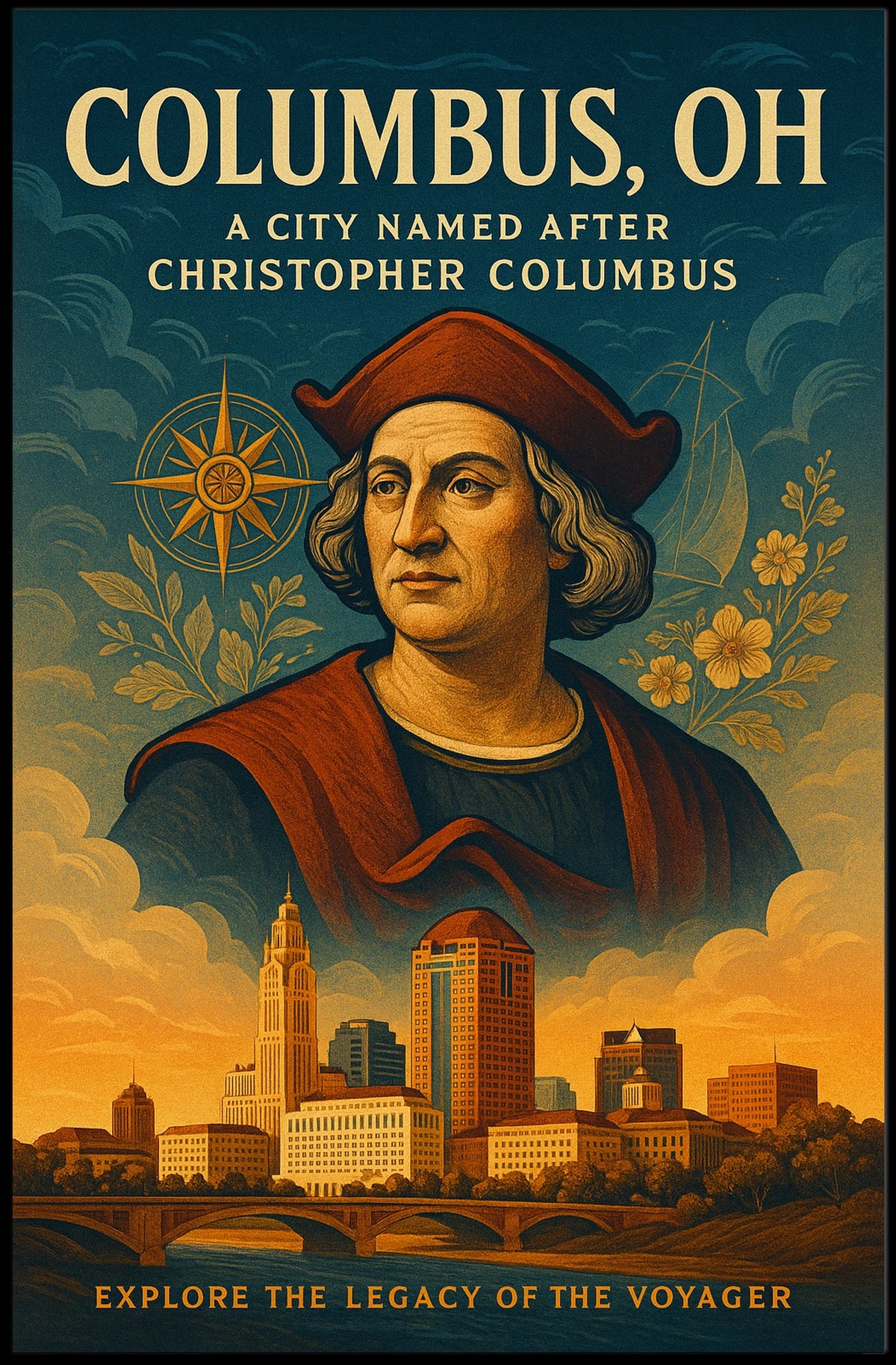 Columbus, Oh A Tribute To Christopher Poster