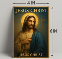 Jesus Christ Wall Art Vintage Print PosterGoat
