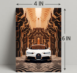 Futuristic Elegance Poster