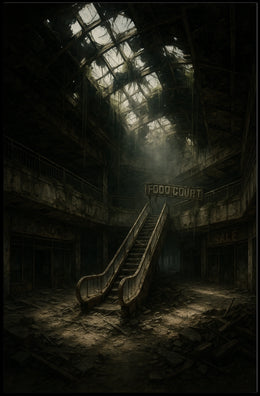 Abandoned Mall Poster