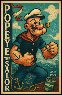 Popeye 1929 Art Poster POP-239