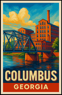 Columbus, Georgia Poster