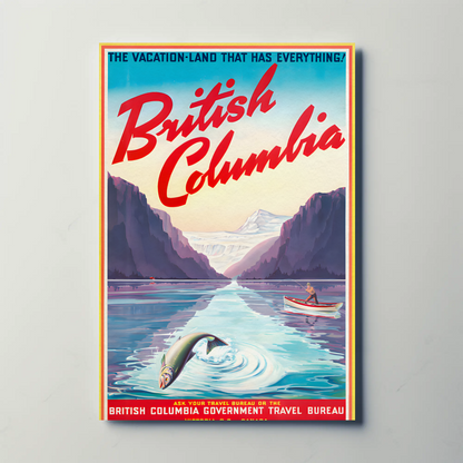 British Columbia The Vacation Land That Has Everything! (1947) Poster