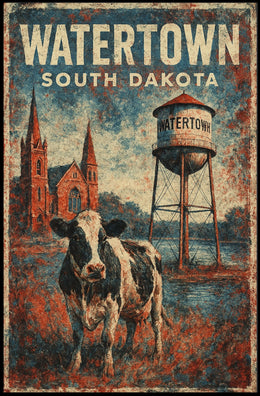 Watertown, South Dakota Poster