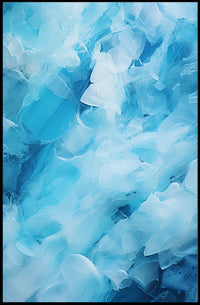Abstract Ice Formations Abstract Poster