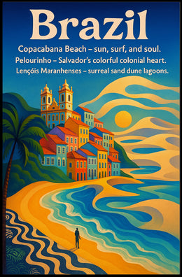 Discover Brazil Poster