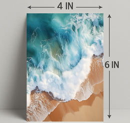 Ocean Waves Poster