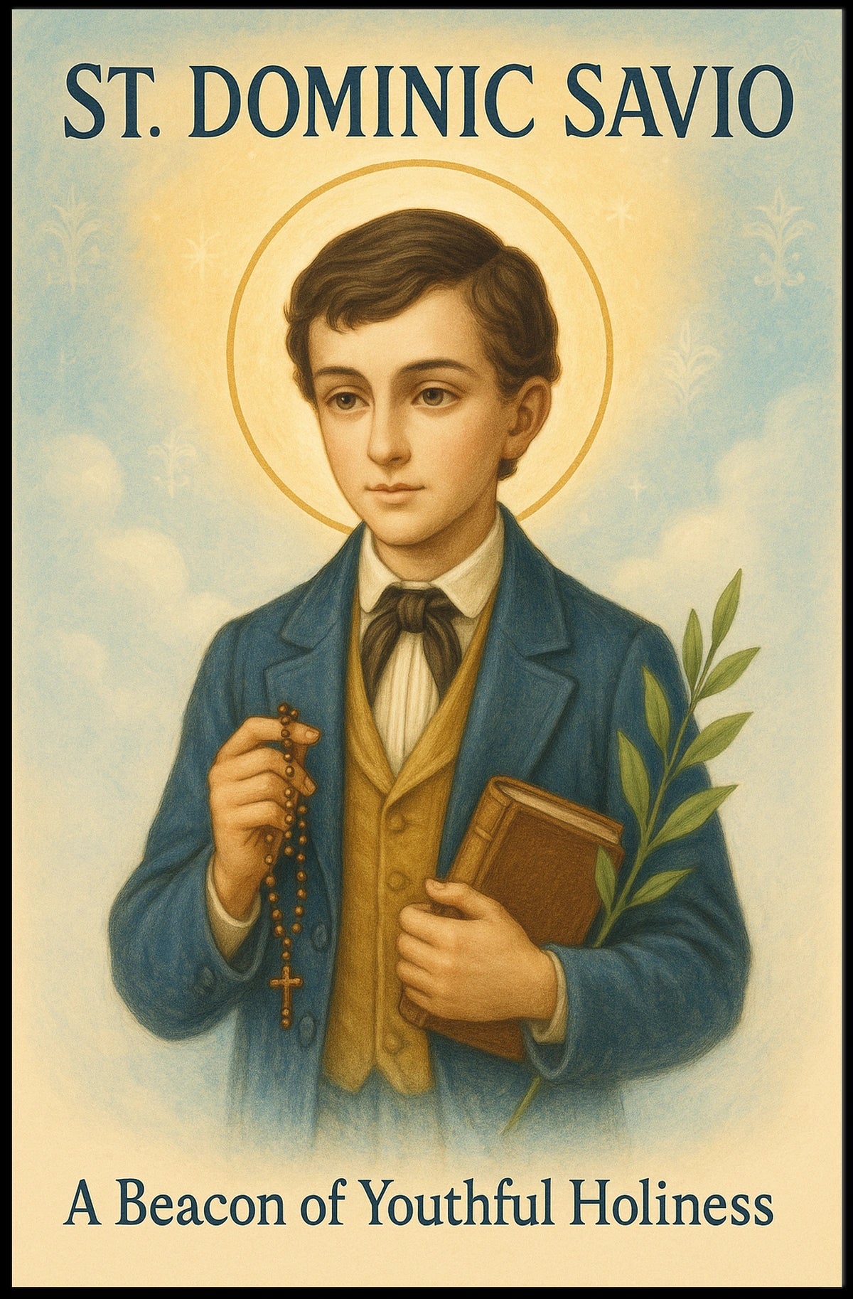 St. Dominic Savio A Beacon of Youthful Holiness Poster