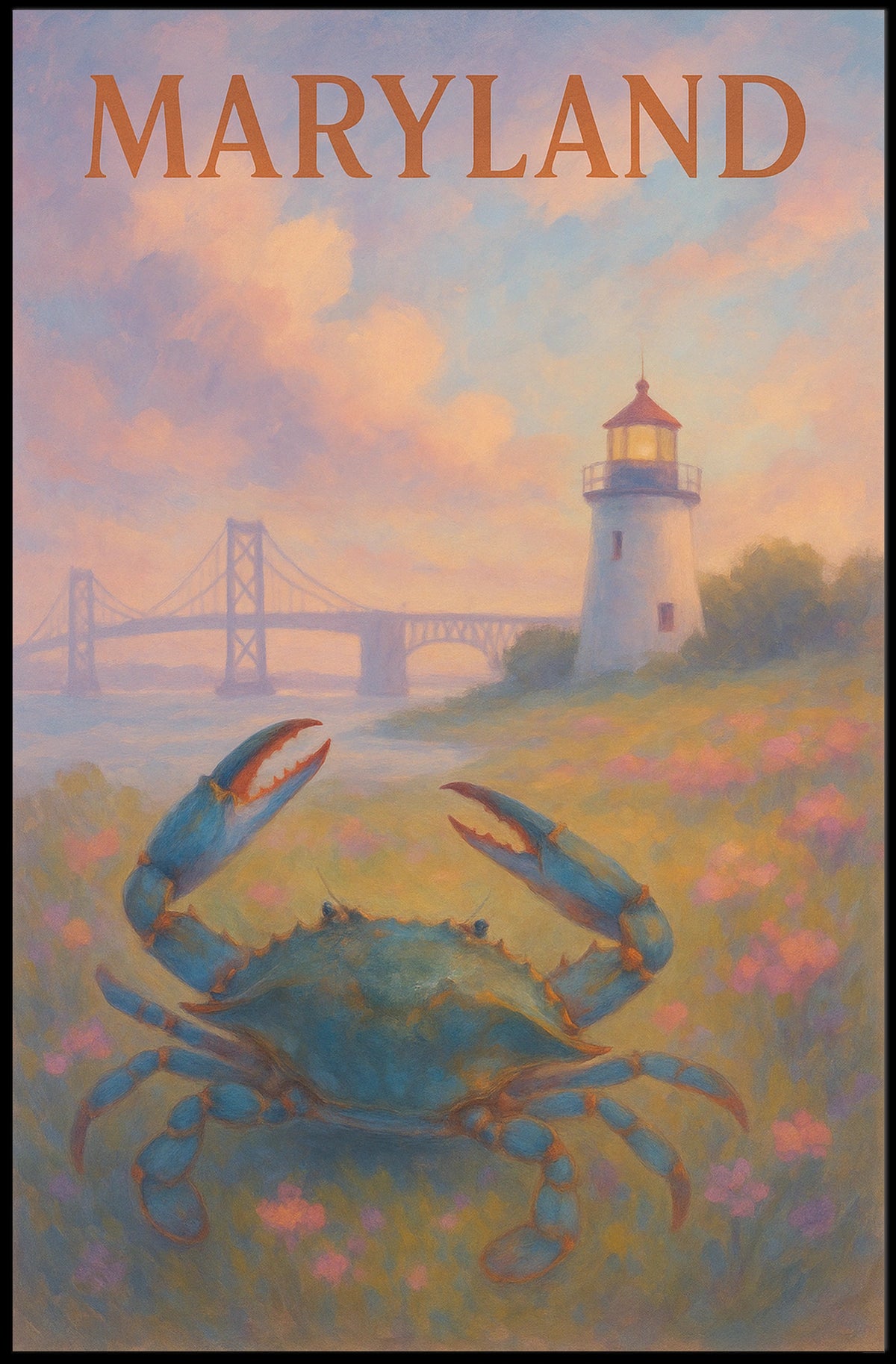 Maryland Scenic Poster
