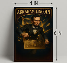 Iconic Leadership and Legacy in Historical or Presidential Poster