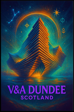 VA Dundee Scotlands Architectural Marvel Poster