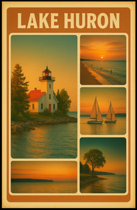 Lake Huron Scenic Poster