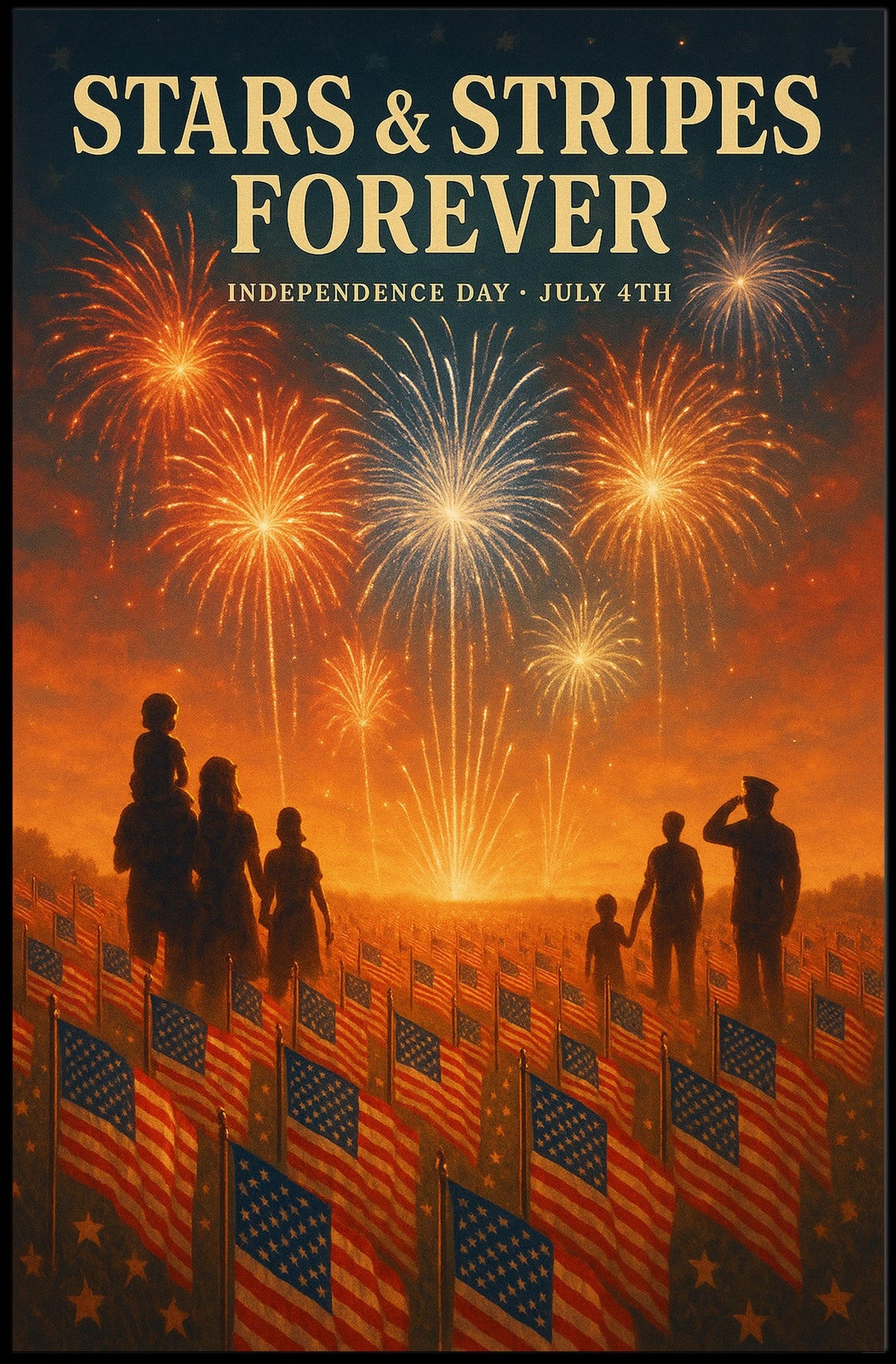 Stars Stripes Forever Poster