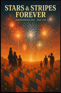 Stars Stripes Forever Poster