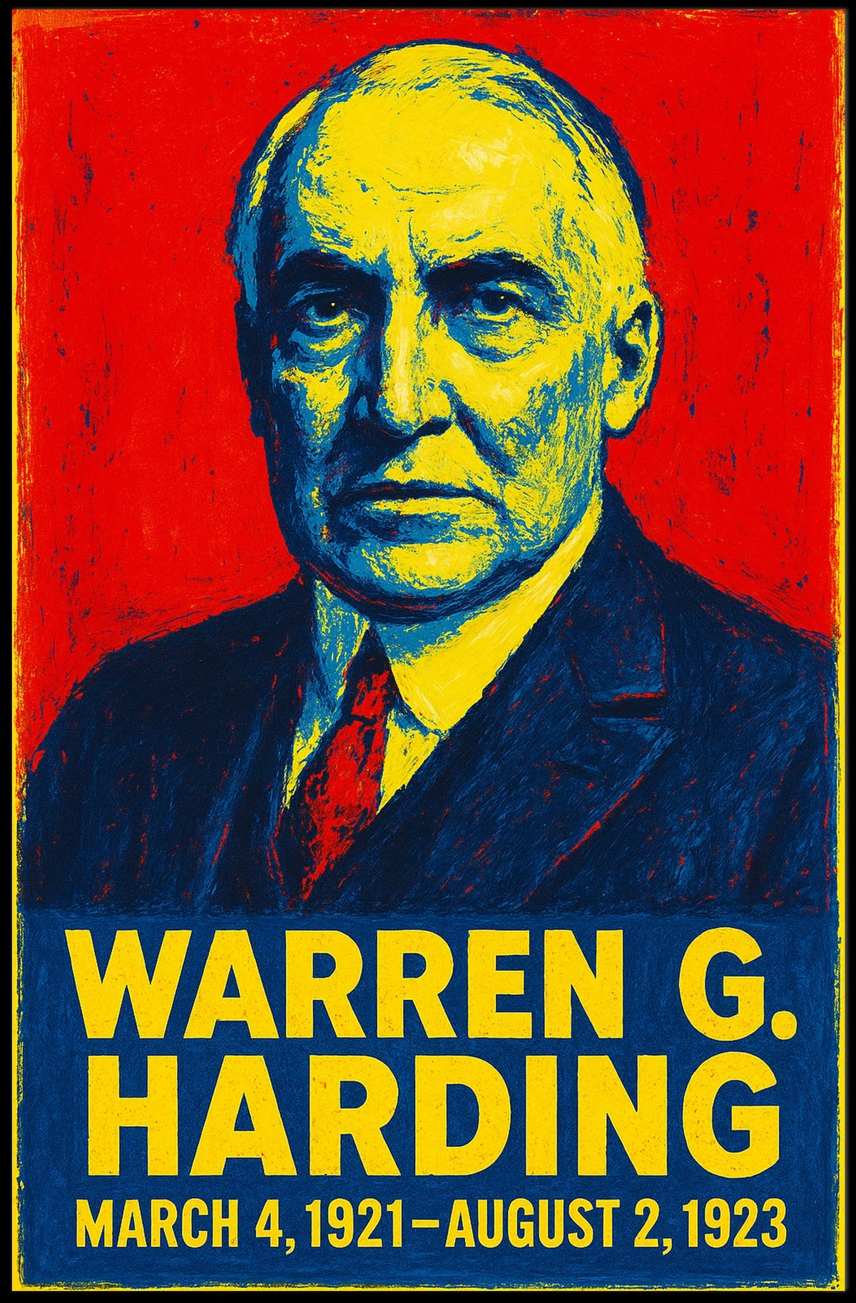 Warren G. Harding Poster