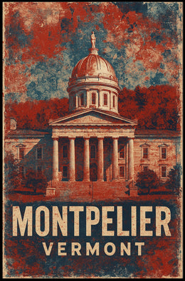 Montpelier, Vermont Poster