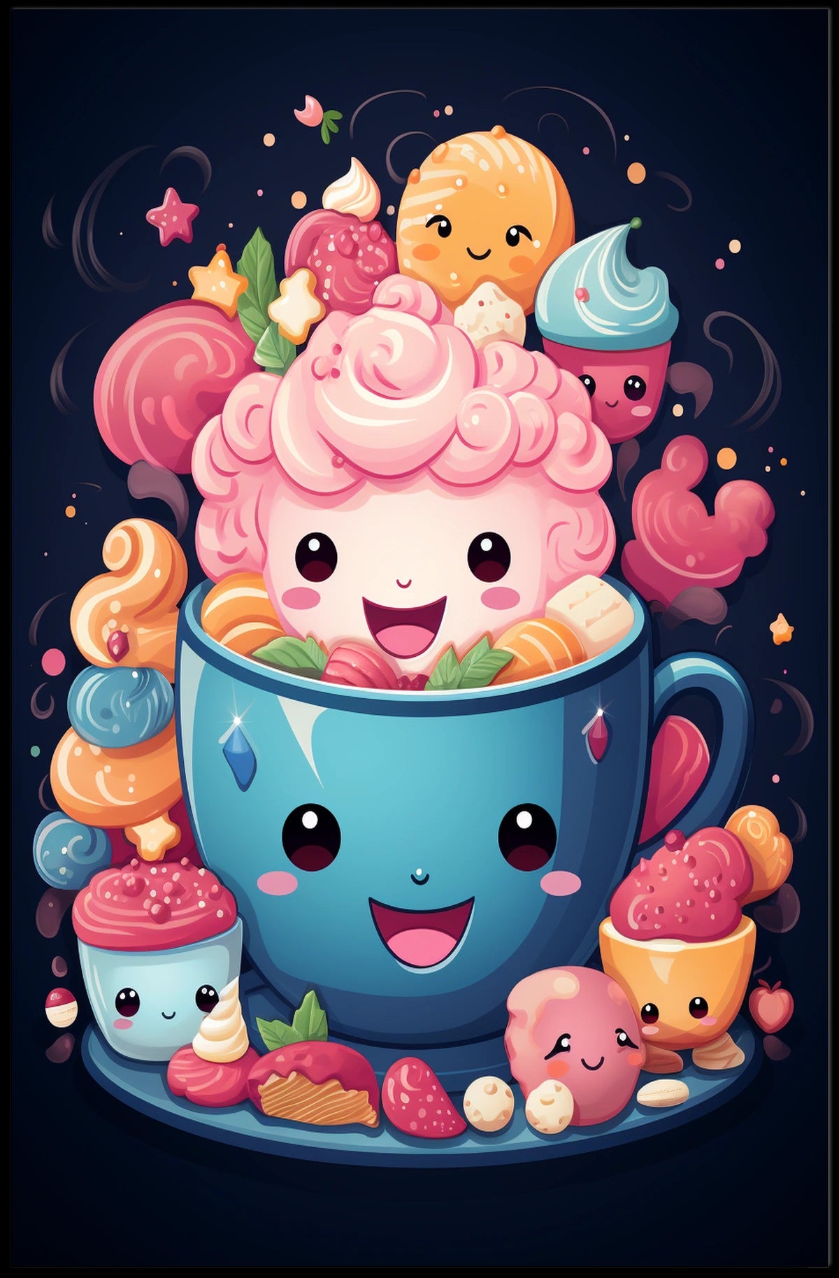 Sweet Treats Delight Poster