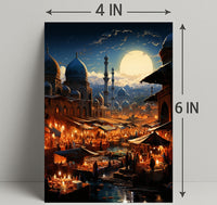 Moonlit Bazaar Poster