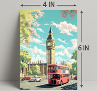 London Iconic Scene Poster