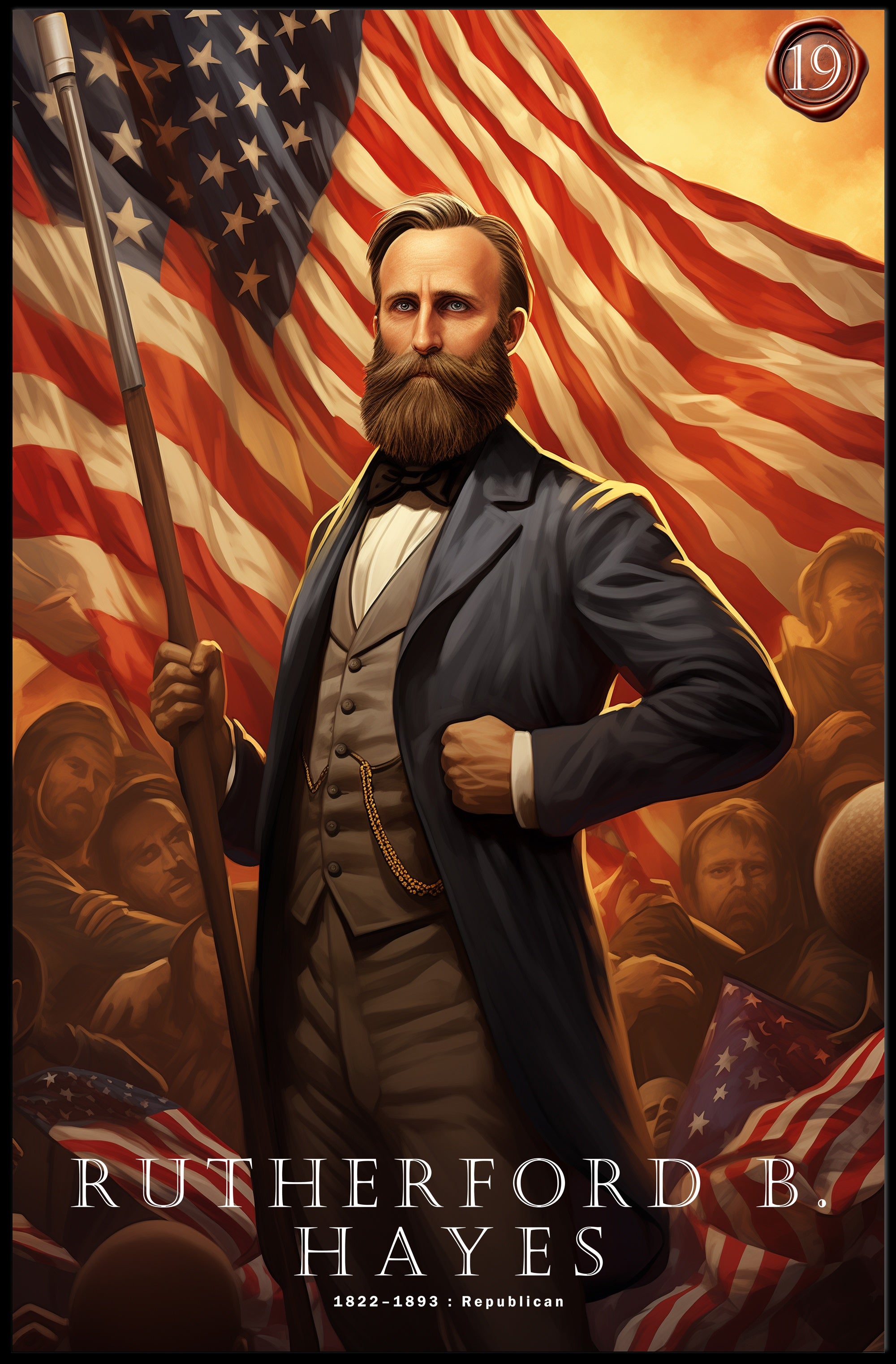 Rutherford B. Hayes Poster