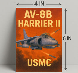 AV-8B Harrier II Poster PosterGoat