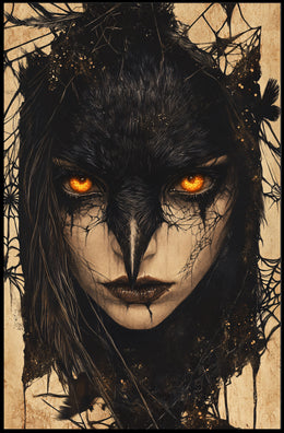 The Enigmatic Raven Poster