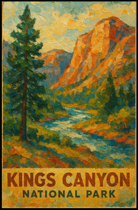 Kings Canyon National Park Poster