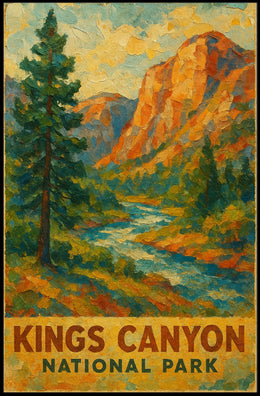 Kings Canyon National Park Poster