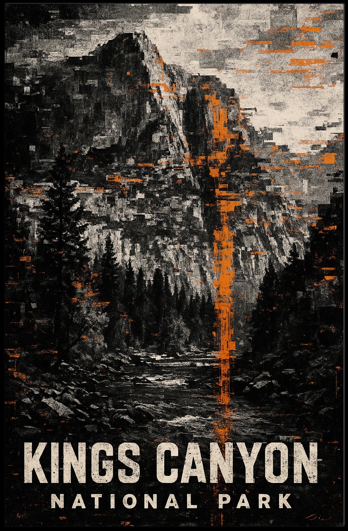 Kings Canyon National Park Poster