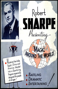 Magic Show Vintage Poster Featuring Robert Sharpe Cultural or Heritage Poster