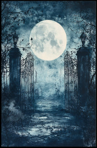 Moonlit Gateway Poster
