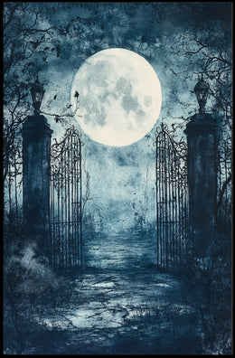 Moonlit Gateway Poster