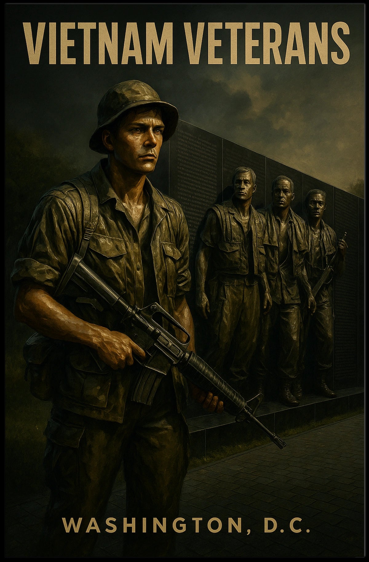Vietnam Veterans Memorial Poster