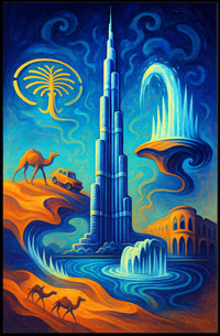 Dreamscape of Dubai Poster