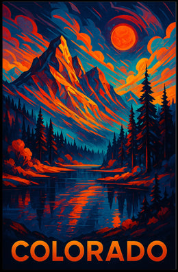Colorado A Vibrant Landscape Poster
